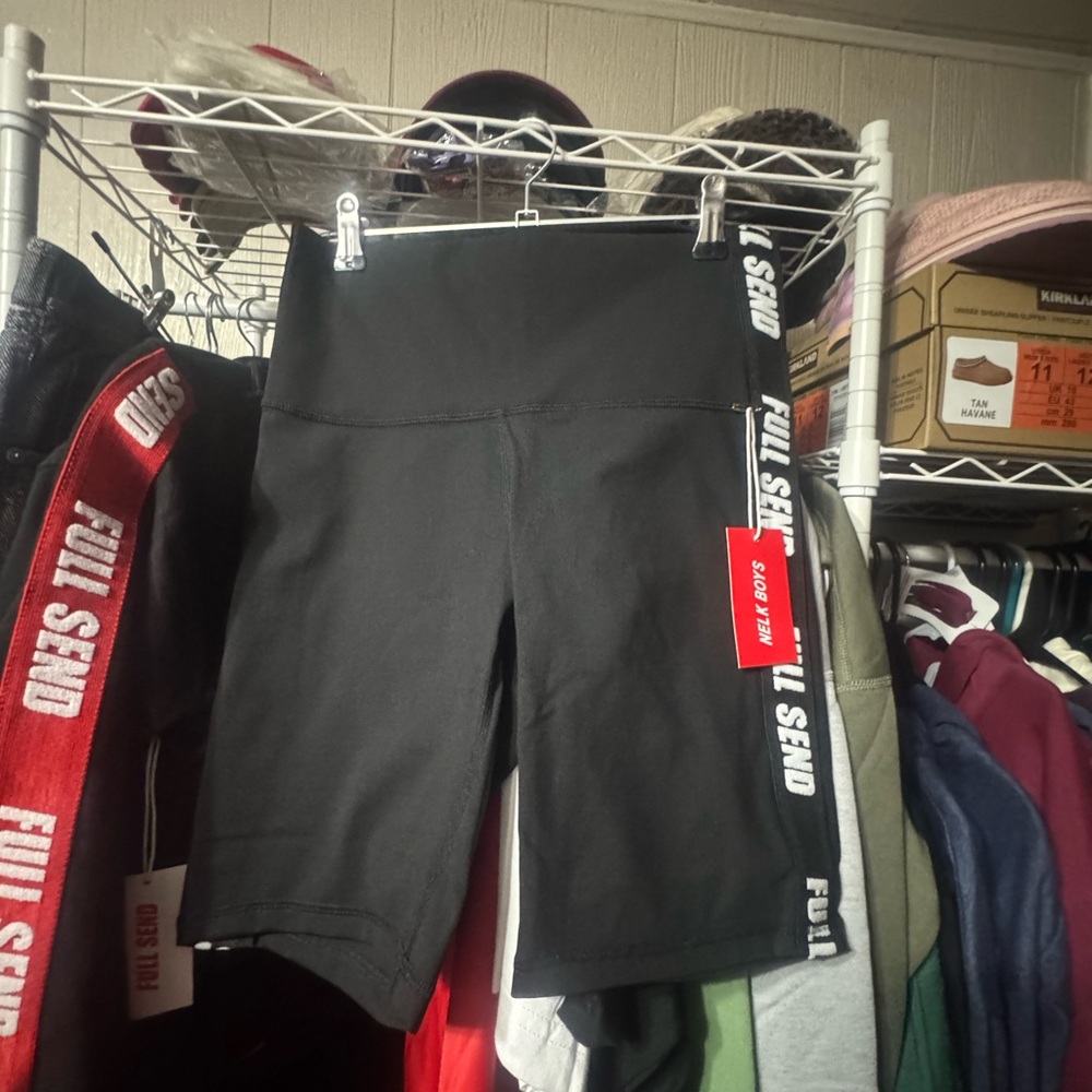Full Send Women's Black Bike Shorts